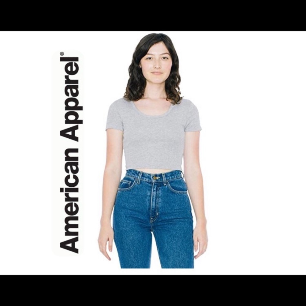American Apparel Crop Top S